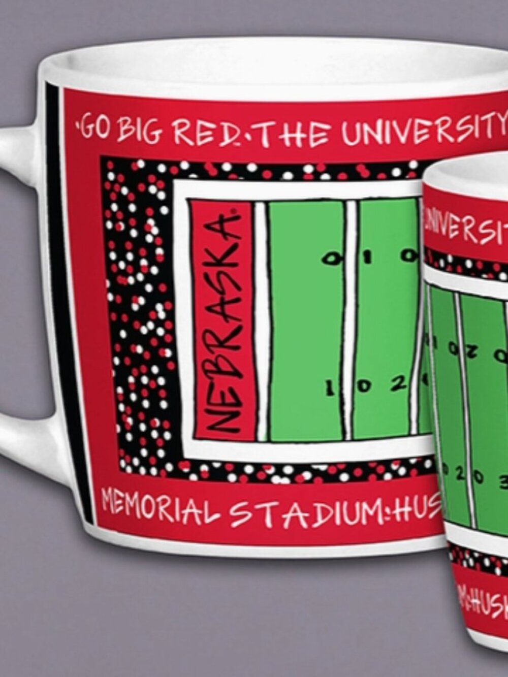 U of Nebraska Stadium Mug